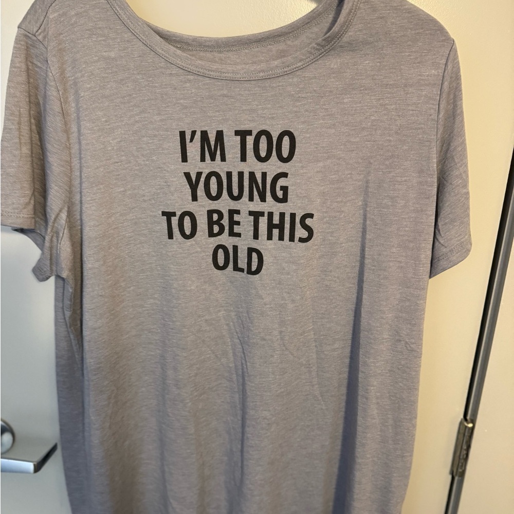 Torrid Gray Classic Fit T-Shirt